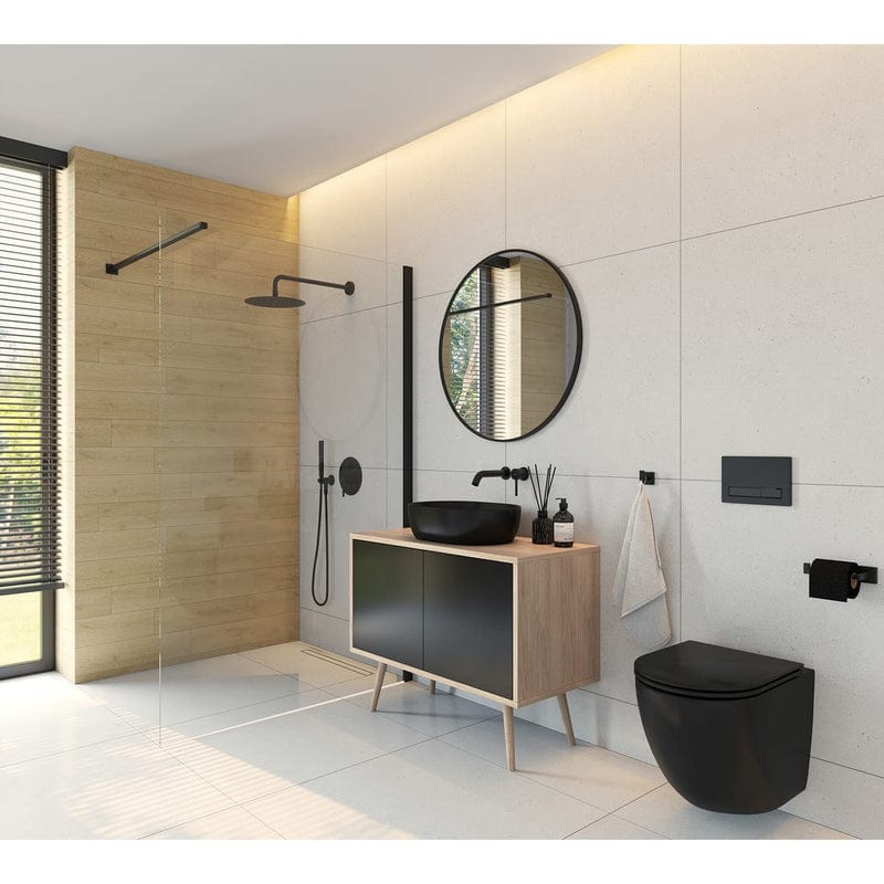 OLTENS Tved Einzel-Handtuchhaken eckig