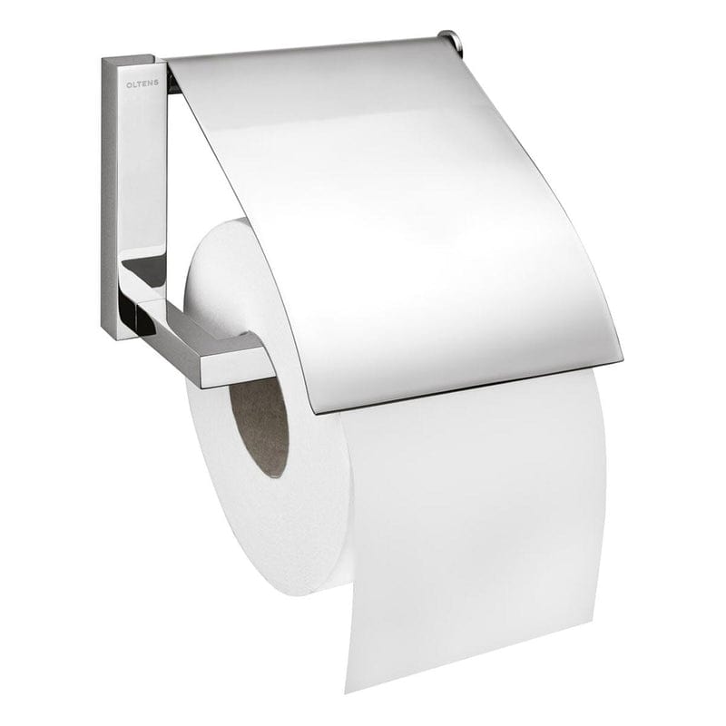 OLTENS Tved Toilettenpapierhalter starr mit Deckel