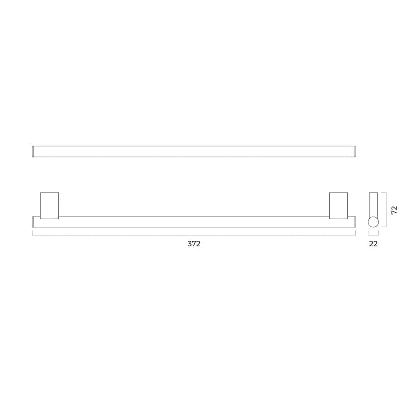 OLTENS Vernal Handtuchstange einzeln 30 cm