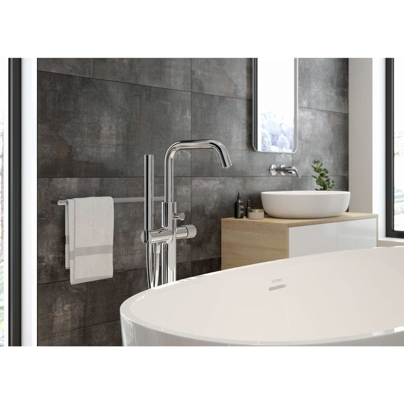 OLTENS Hamnes freistehende Wannen- und Duscharmatur