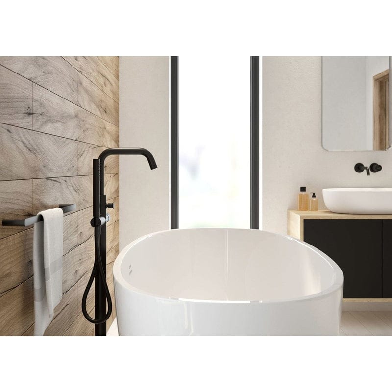 OLTENS Hamnes freistehende Wannen- und Duscharmatur