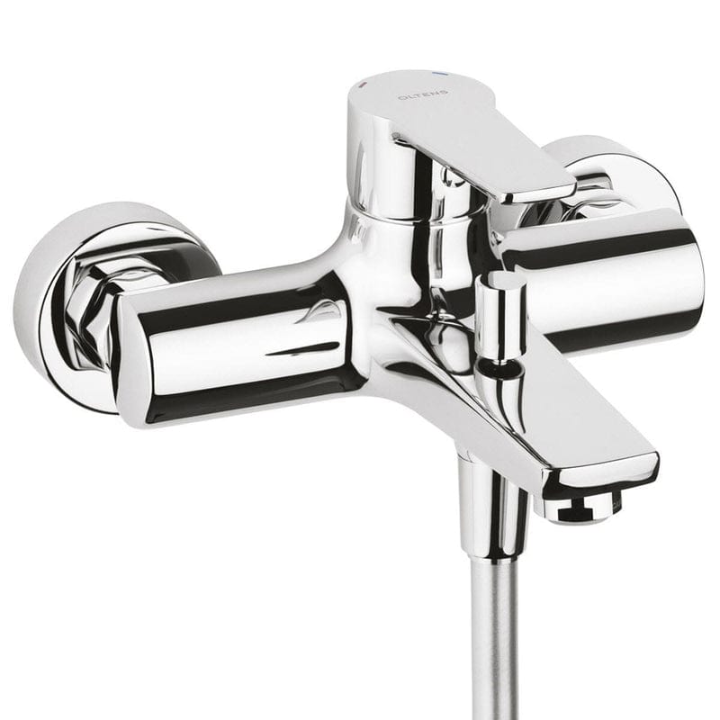 OLTENS Jog Aufputz-Wannenarmatur mit Brauseanschluss