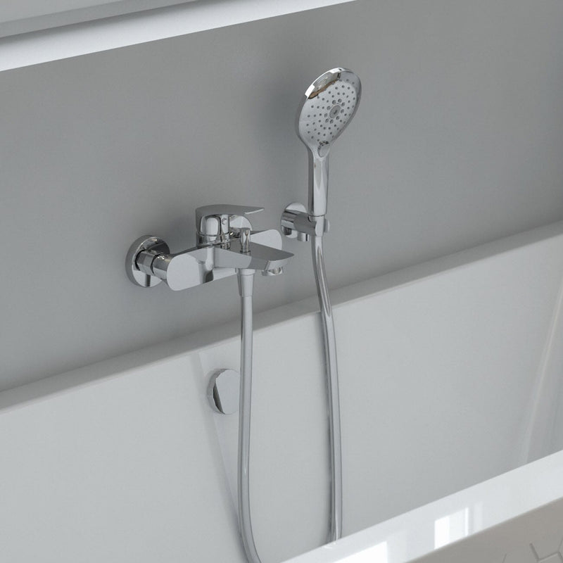 OLTENS Vernal Aufputz-Wannenarmatur mit Brauseanschluss