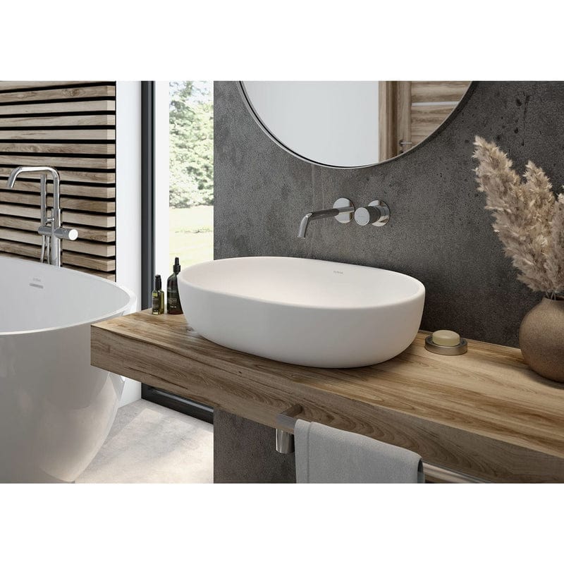 OLTENS Hamnes Waschbecken-UP-Armatur, Ausladung 19 cm