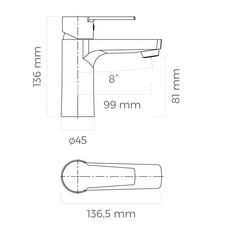 OLTENS Jog Waschbecken-Einhebelmischer