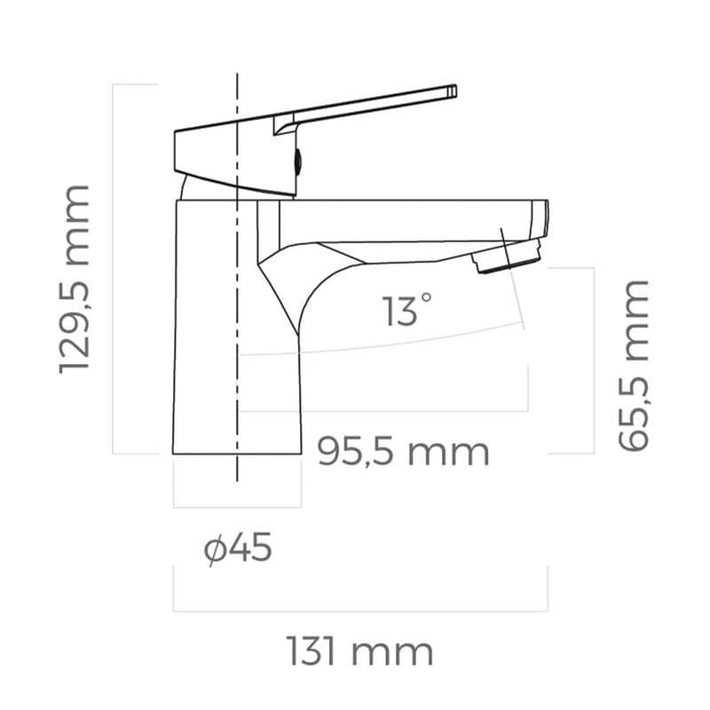 OLTENS Jog Waschbecken-Einhebelmischer