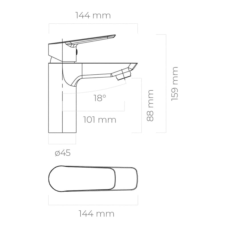 OLTENS Vernal Waschbecken-Einhebelmischer