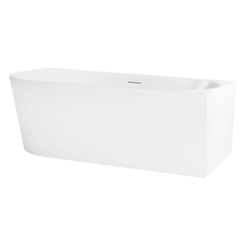 OLTENS Delva freistehende Badewanne mit Ecke rechts 150 x 75 cm