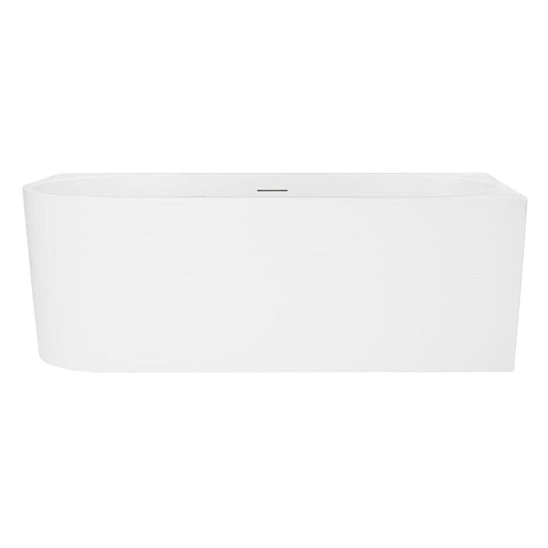 OLTENS Delva freistehende Badewanne mit Ecke rechts 150 x 75 cm