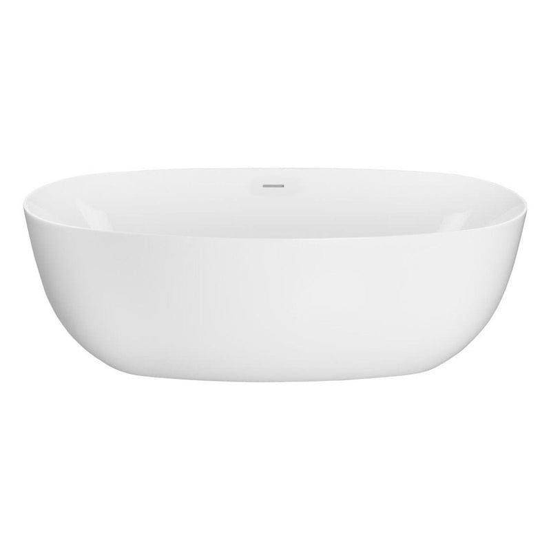 OLTENS Ebba freistehende Badewanne oval 170 x 80 cm