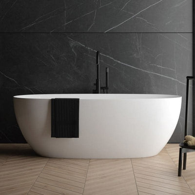 OLTENS Ebba freistehende Badewanne oval 170 x 80 cm