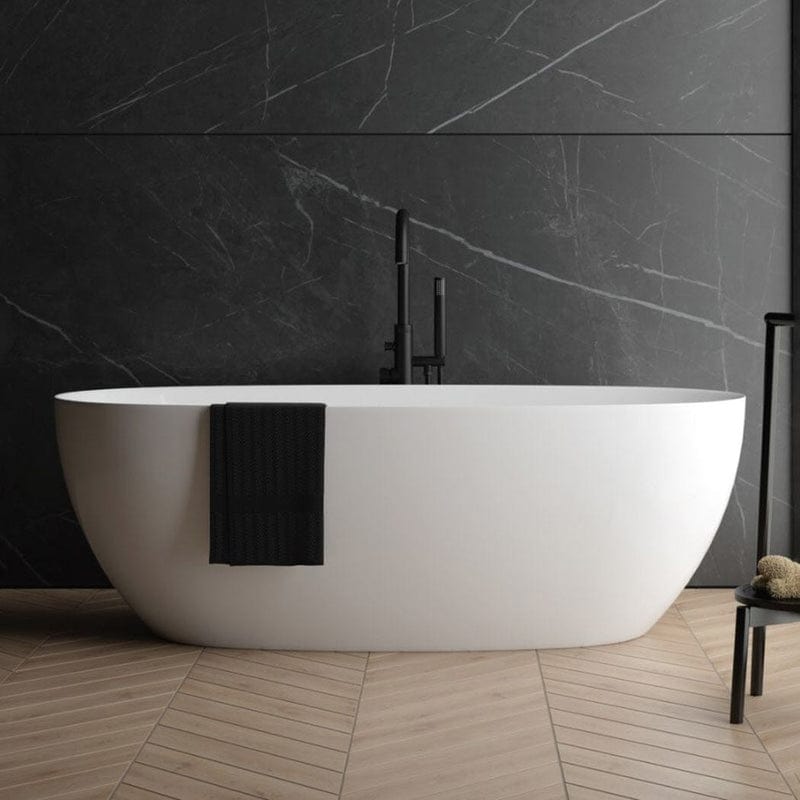 OLTENS Ebba freistehende Badewanne oval 170 x 80 cm