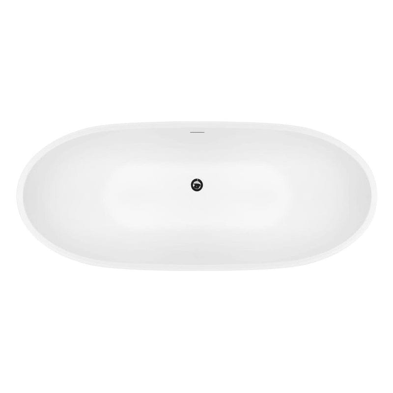 OLTENS Folda freistehende Badewanne oval 170 x 72 cm