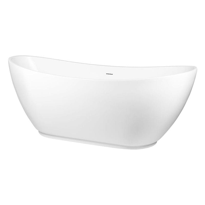OLTENS Folda freistehende Badewanne oval 170 x 72 cm