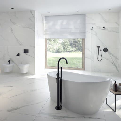 OLTENS Gocta freistehende Badewanne oval 160 x 75 cm