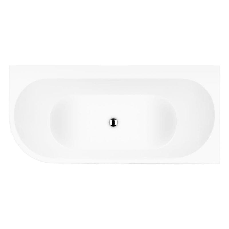 OLTENS Hulda freistehende Badewanne mit Ecke rechts 170 x 80 cm