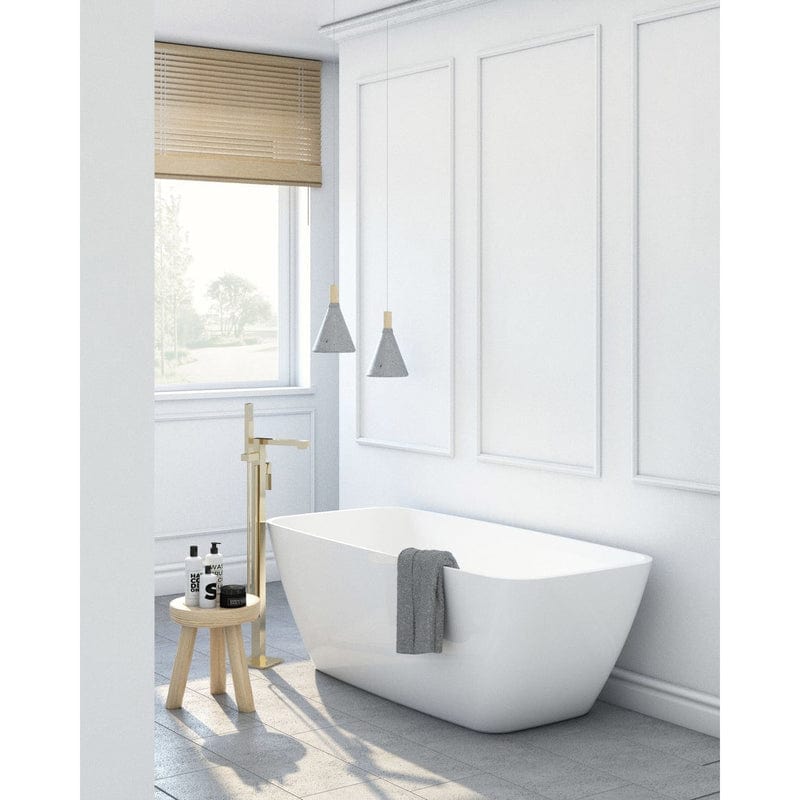 OLTENS Millaa freistehende Badewanne oval 170 x 78 cm