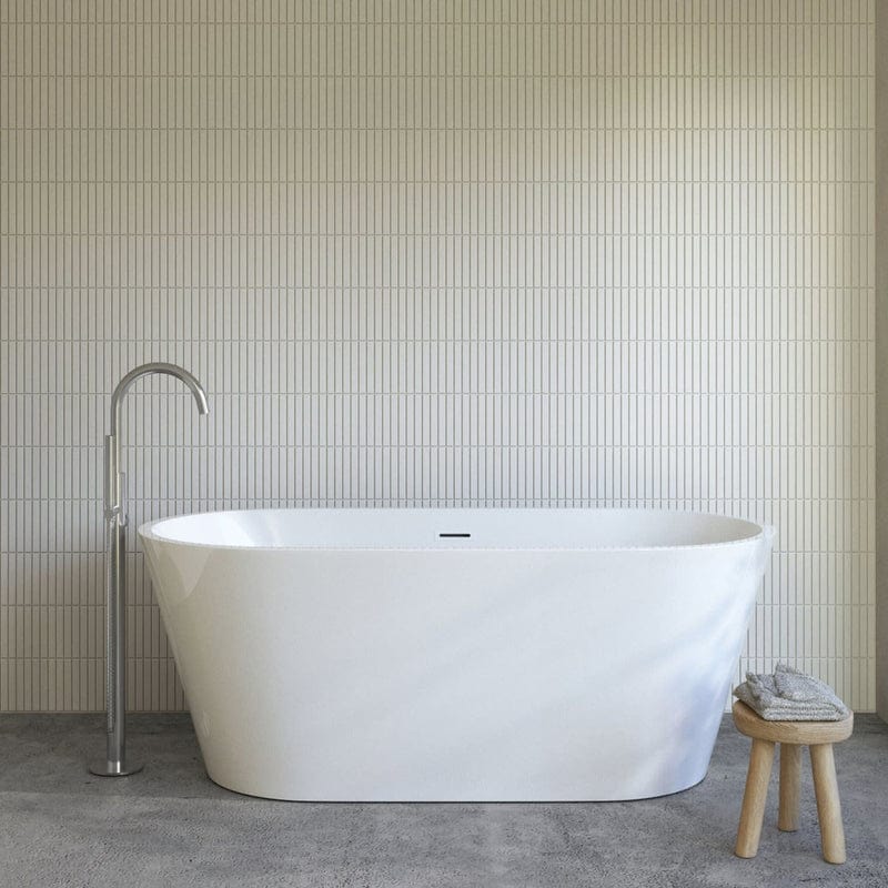 OLTENS Yrsa freistehende Badewanne oval 172 x 82 cm