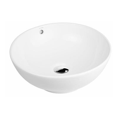 OLTENS Fana Aufsatzwaschbecken rund Ø 42 cm, mit SmartClean