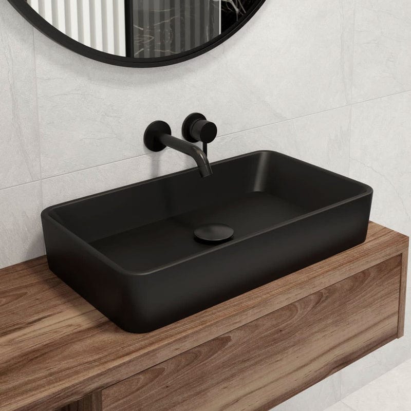 OLTENS Forde opzetwastafel rechthoekig