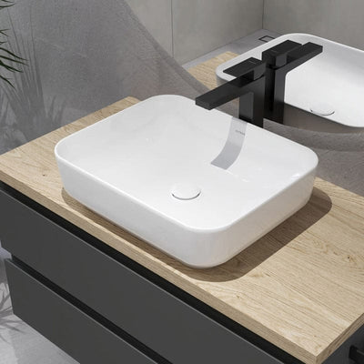 OLTENS Hadsel Aufsatzwaschbecken rechteckig 50 x 40 cm