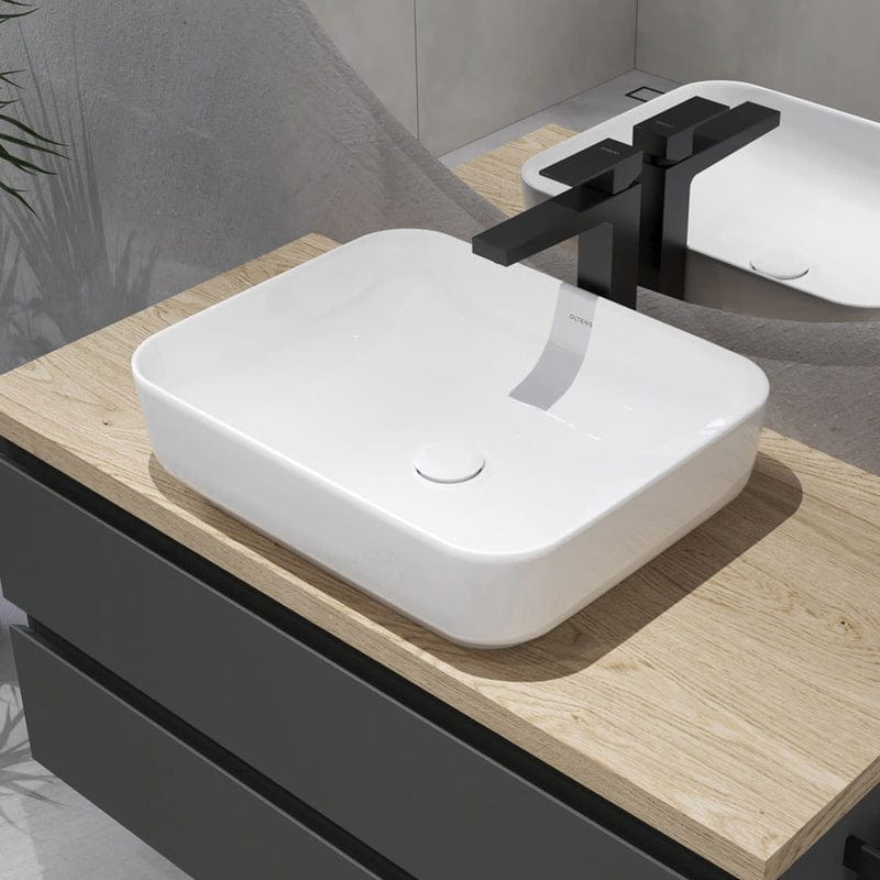 OLTENS Hadsel Aufsatzwaschbecken rechteckig 50 x 40 cm