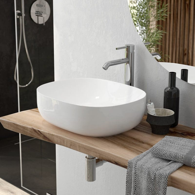 OLTENS Hamnes Dun Opzetwastafel