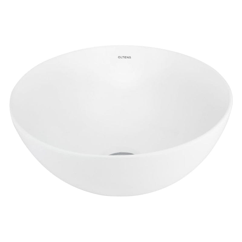 OLTENS Jagala Aufsatzwaschbecken rund Ø 32 cm, mit SmartClean