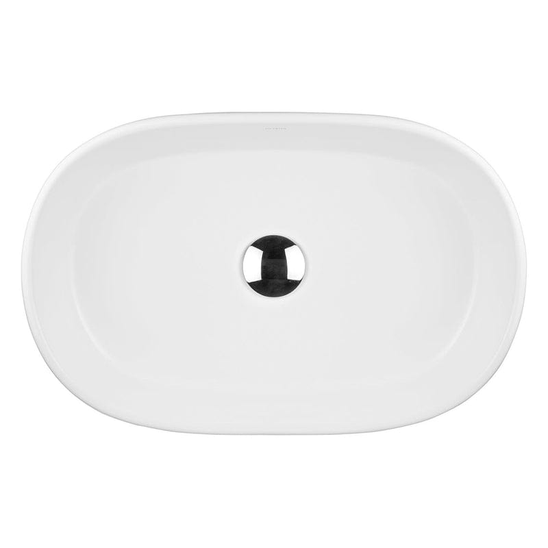 OLTENS Lom Aufsatzwaschbecken oval 55 x 34 cm