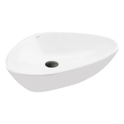 OLTENS Vala Aufsatzwaschbecken Sonderform 59 x 39 cm, mit SmartClean