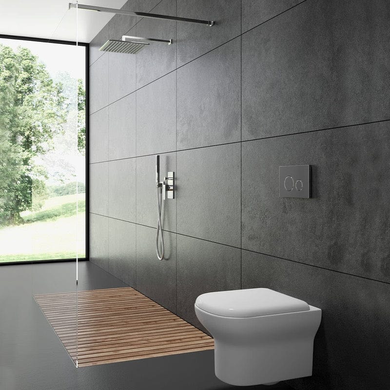 OLTENS Gulfoss Tiefspül-Wand-WC PureRim 36 x 50 cm, mit SmartClean
