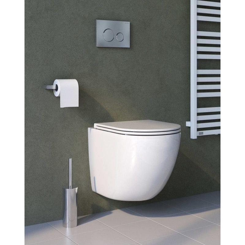 OLTENS Hamnes Kort Tiefspül-Wand-WC PureRim 37 x 49 cm