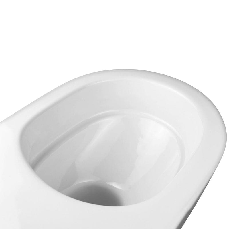 OLTENS Jog Tiefspül-Wand-WC PureRim 36 x 52 cm, Set mit Slim WC-Sitz