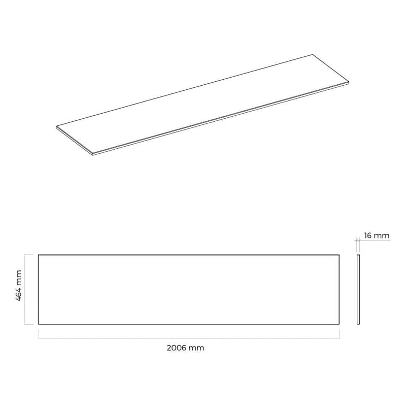 OLTENS Vernal Konsolenplatte Slim