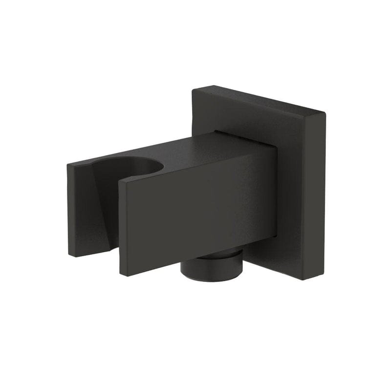 OLTENS Hvita (S) Wandanschlussbogen mit Brausehalter, Rosette quadratisch