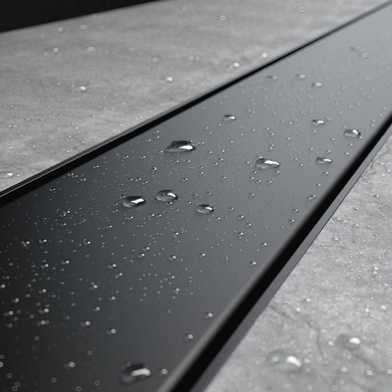 OLTENS Langan Duschrinne 90 cm mit Flansch und Wenderost-Abdeckung