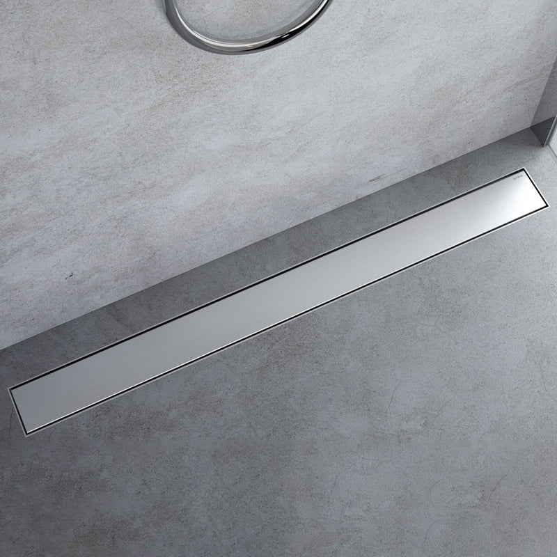 OLTENS Langan Duschrinne mit Flansch und 2 in 1 Abdeckung