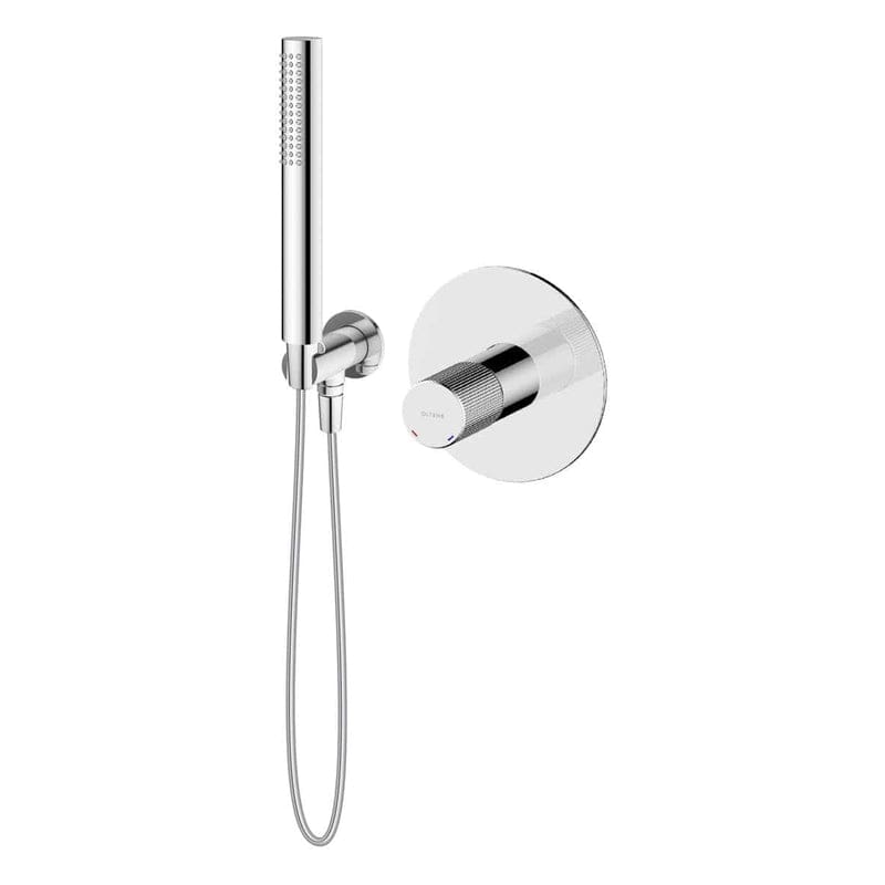 OLTENS Hamnes Duschsystem mit Unterputz-Armatur und Stabhandbrause rund
