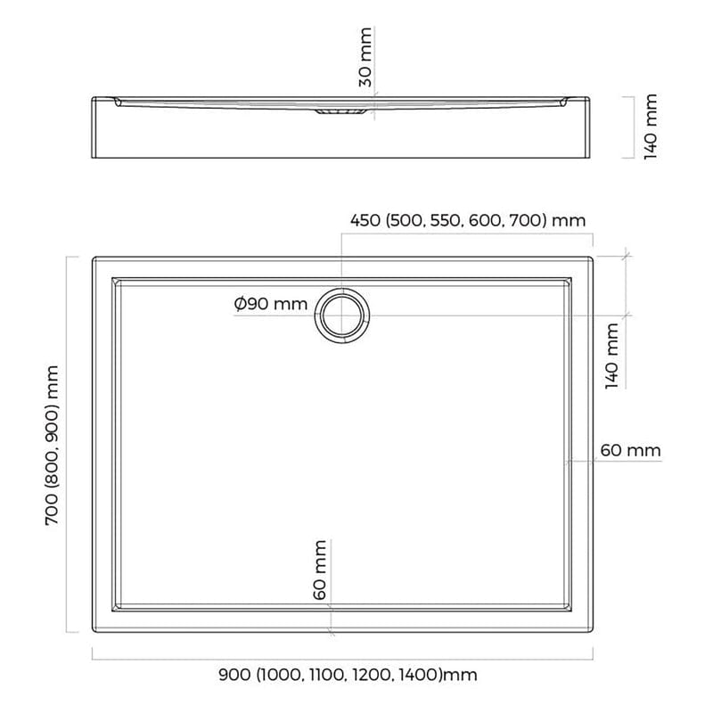 OLTENS Vindel Duschwanne