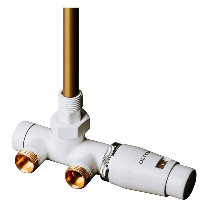 OLTENS Vamare Ventiel Een-Gat Radiator Thermostaat-Set, Thermostaatknop