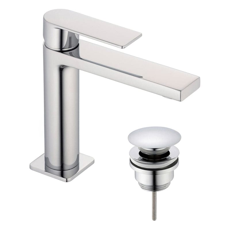 pianura Giulia Waschtisch-Einhebelmischer, wassersparend inkl. Pop Up Ablaufventil