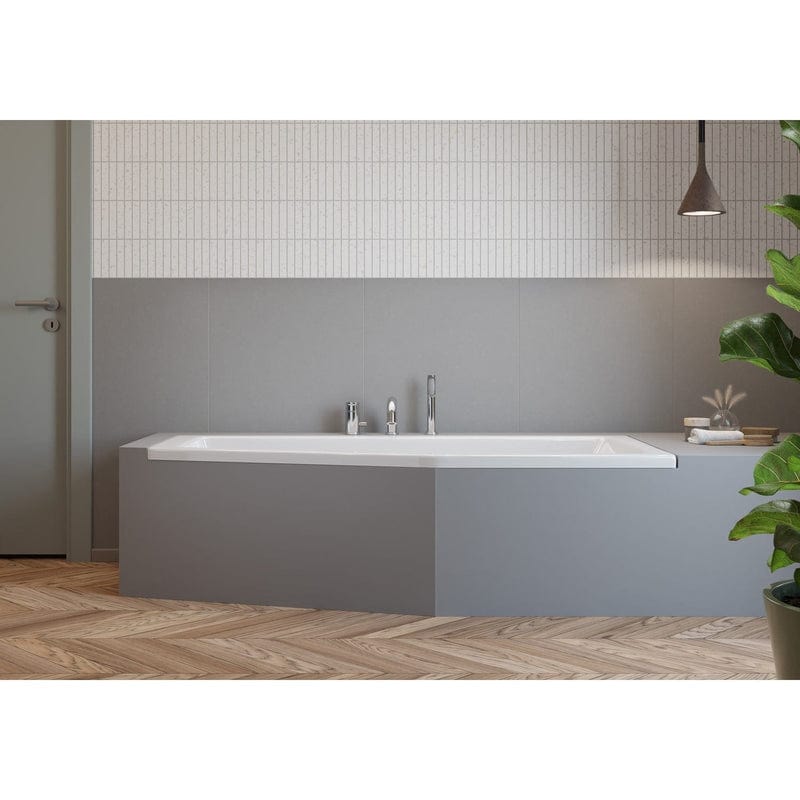 pianura Stella Dreiloch-Wannenrand-Einhebelmischer mit erhöhter Durchflussleistung