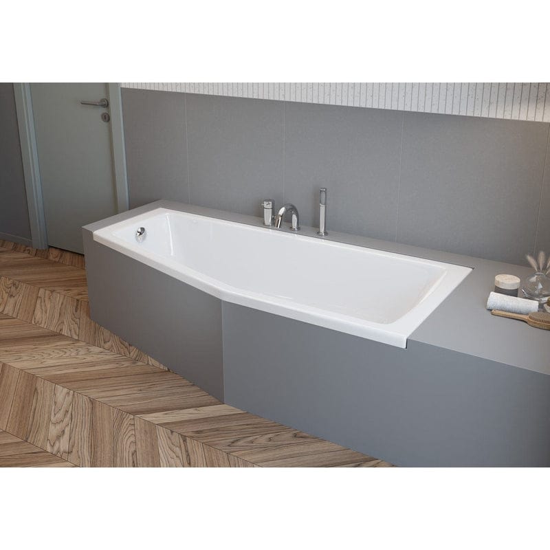 pianura Stella Dreiloch-Wannenrand-Einhebelmischer mit erhöhter Durchflussleistung