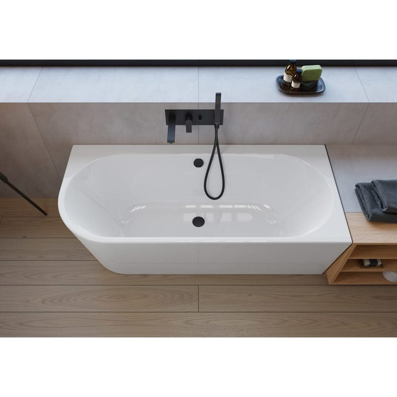 pianura Valentina Eckbadewanne 180 x 80 cm mit Ecke rechts