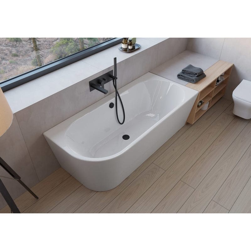 pianura Valentina Eckbadewanne 180 x 80 cm mit Ecke rechts