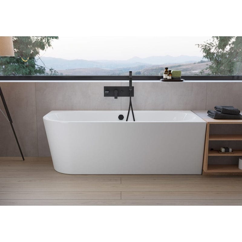 pianura Valentina Eckbadewanne 180 x 80 cm mit Ecke rechts