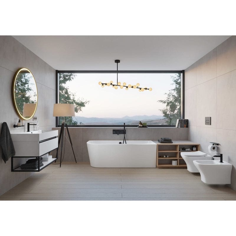 pianura Valentina Eckbadewanne 180 x 80 cm mit Ecke rechts