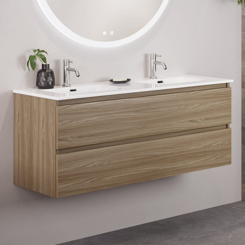 pianura Stella Doppelwaschtisch mit Unterschrank 122 cm