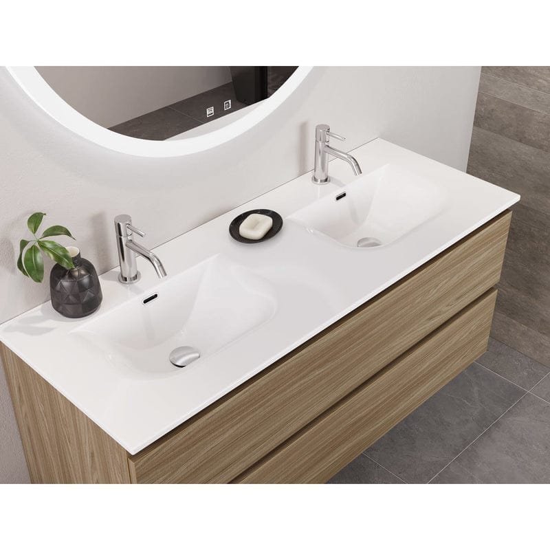 pianura Stella Doppelwaschtisch mit Unterschrank 122 cm