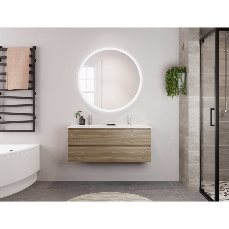 pianura Stella Doppelwaschtisch mit Unterschrank 122 cm